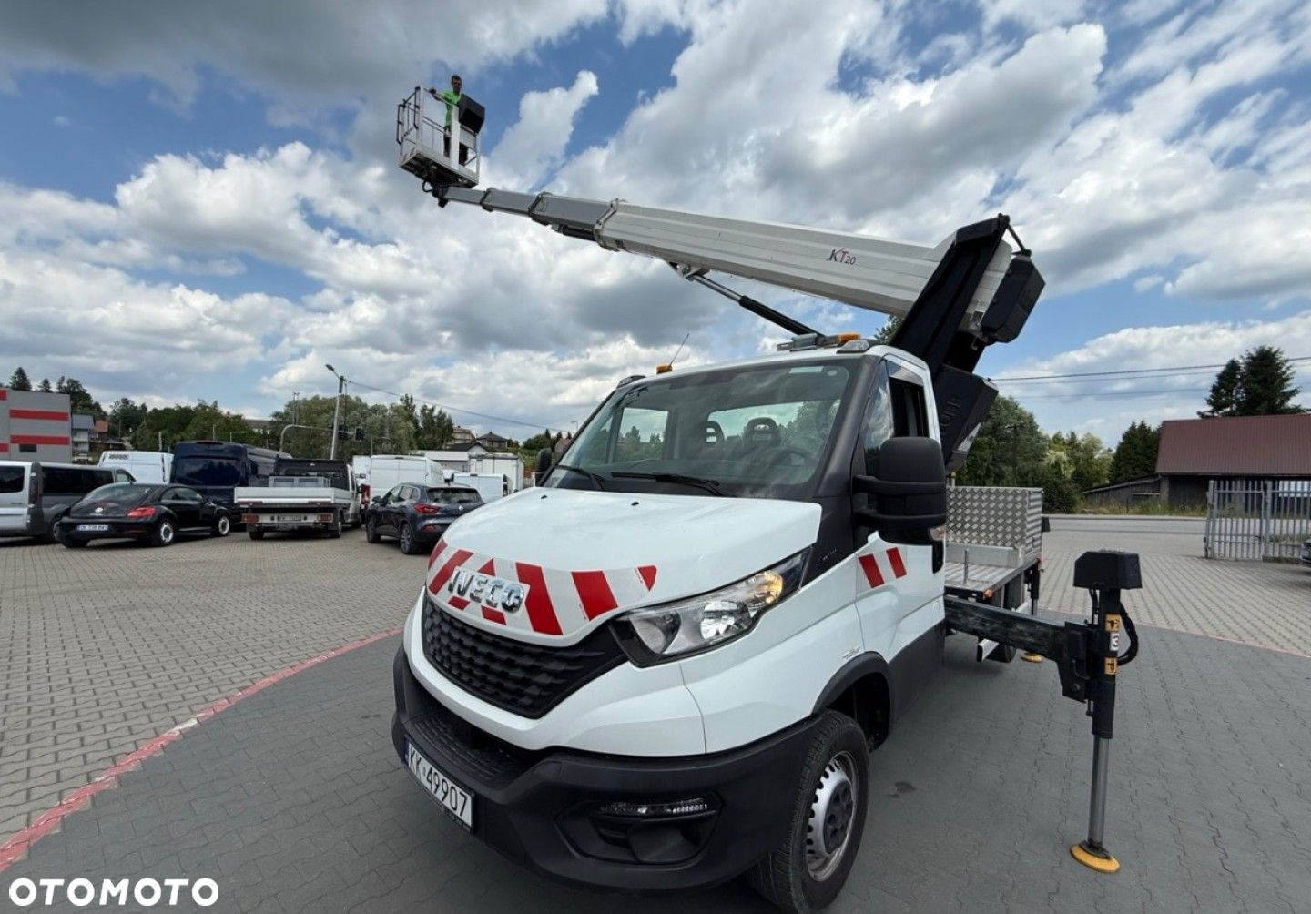 Iveco Iveco DAILY 2023r podnosnik koszowy zwyżka KLUBB  KT20 - 8