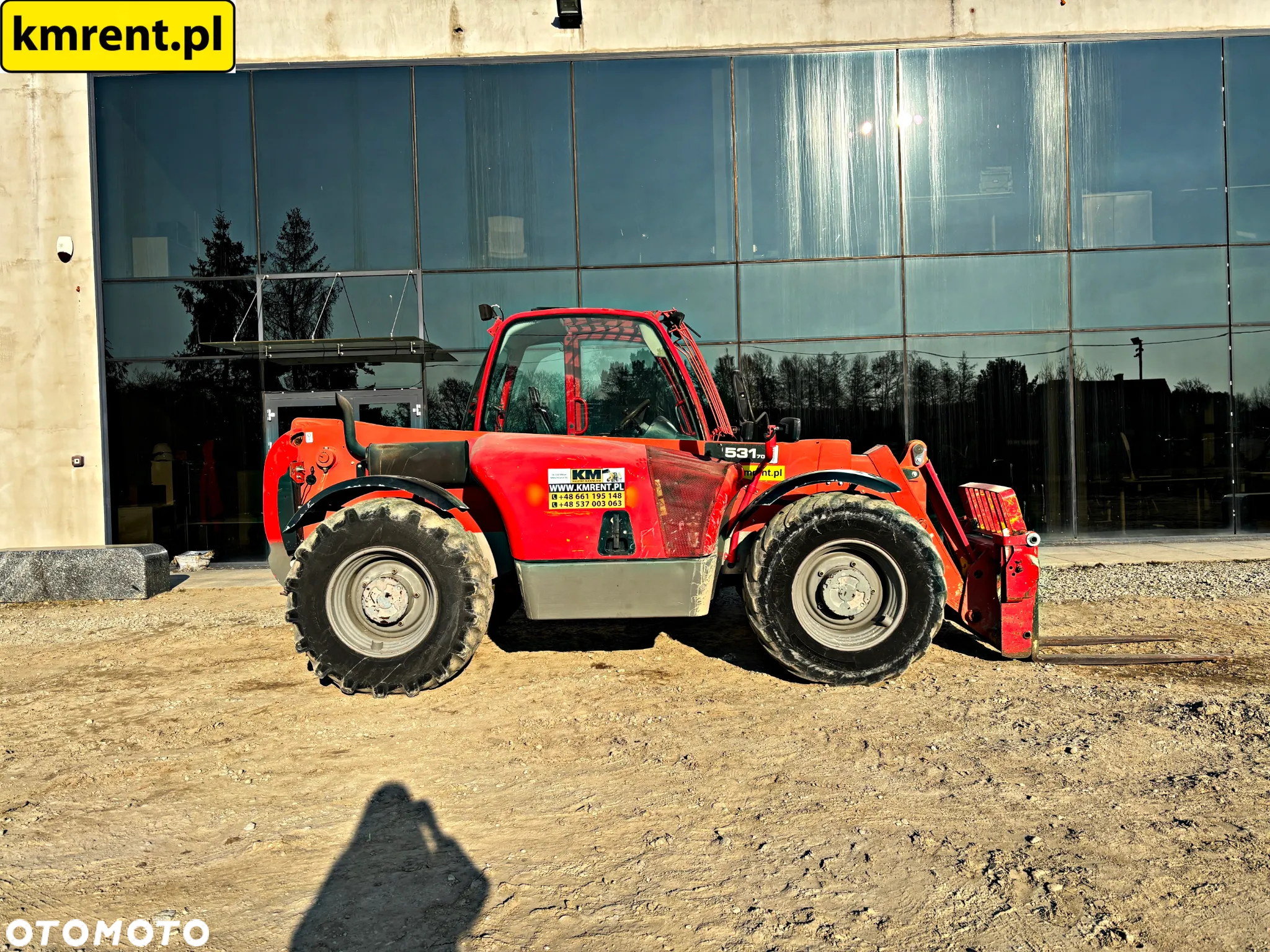 JCB 531-70 ŁADOWARKA TELESKOPOWA 2008r. | JCB 528-70 MANITOU 741 73 - 2