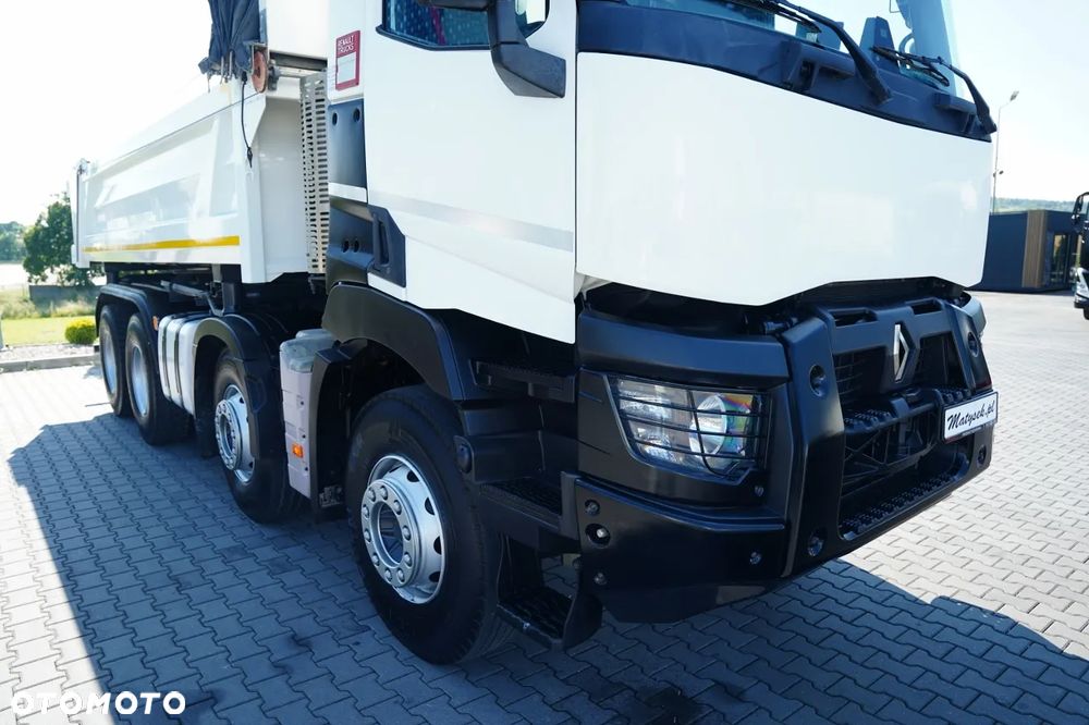 Renault C 480 / 8x4 / WYWROTKA DWUSTRONNA - 6M / HYDROBURTA /  HYDROKLAPA /  BORDAMATIC / PLANDEKA AUTOMATYCZNA - 17