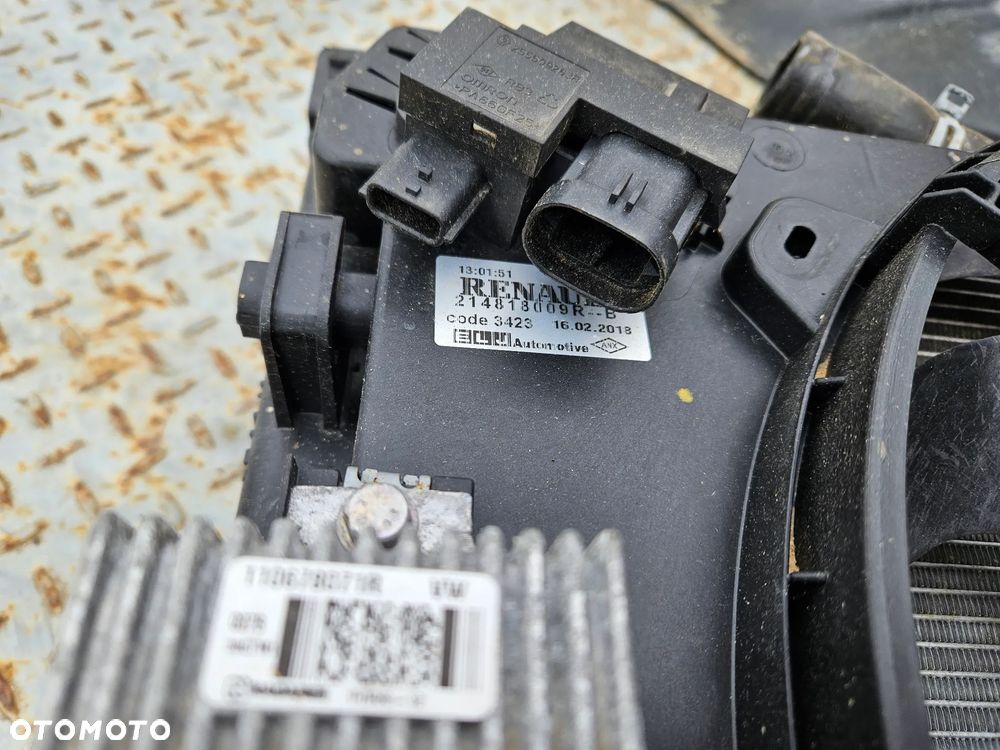 Komplet chłodnic wentylator Renault Clio IV Lift 2019r 214818009R - 6