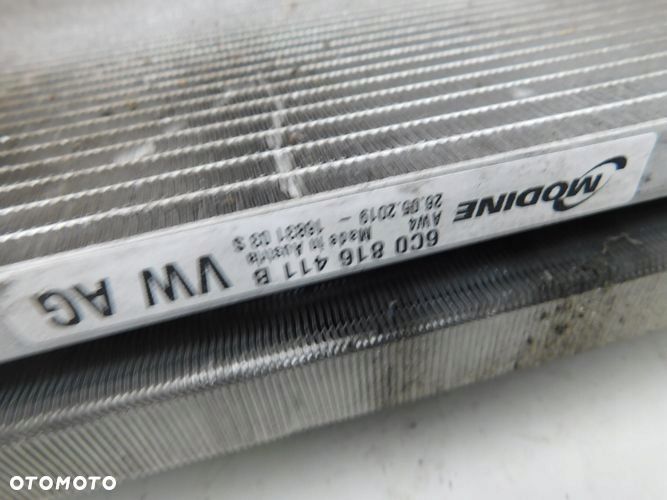VW AUDI SEAT SKODA chłodnica wody klimy kpl - 4