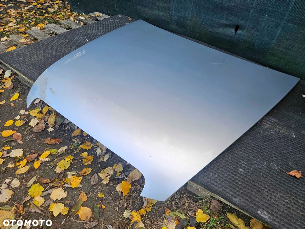 Maska Pokrywa Silnika Przód Przednia Srebrna LY7W Wyciszenie Rygiel AUDI A6 C6 Wyciszenie Maski - 20