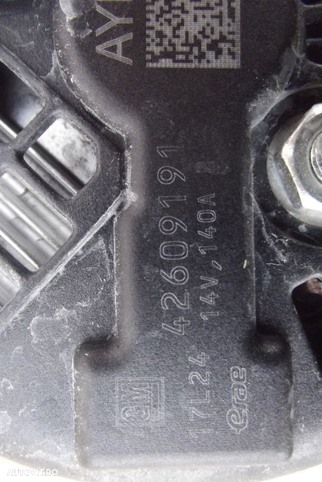 Alternator Opel Mokka 1.6cdti Astra K Insignia Zafira C 1.6cdti MokkaX - 4
