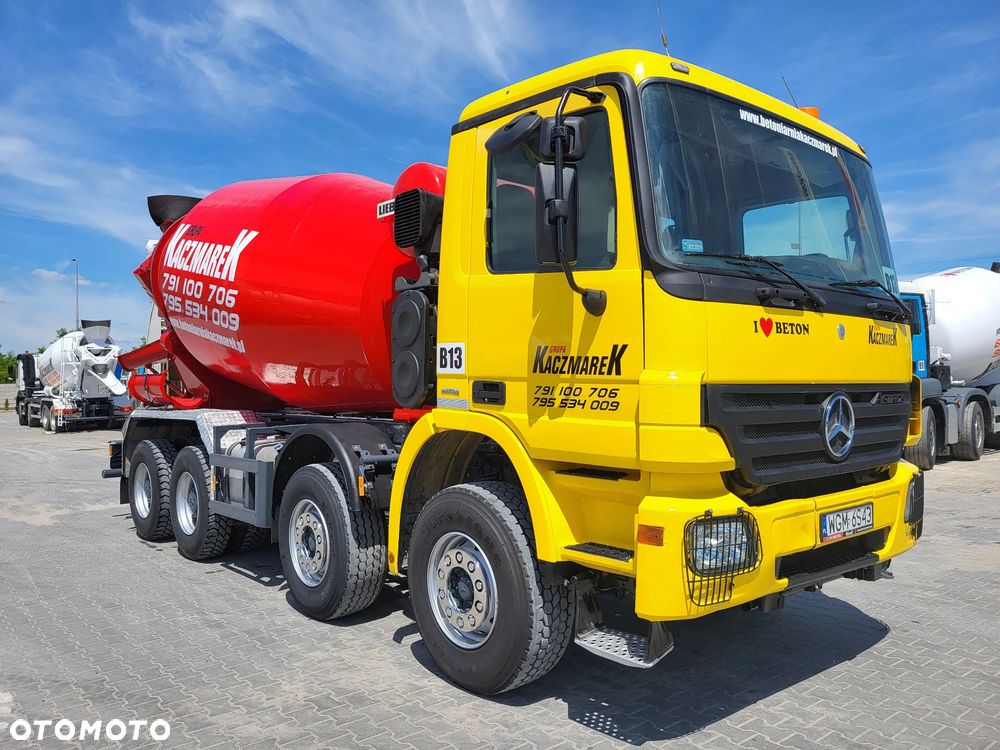 Mercedes-Benz 4141 / Betonomieszarka - Zabudowa Liebherr 10m3 - Cena 140000 - 4
