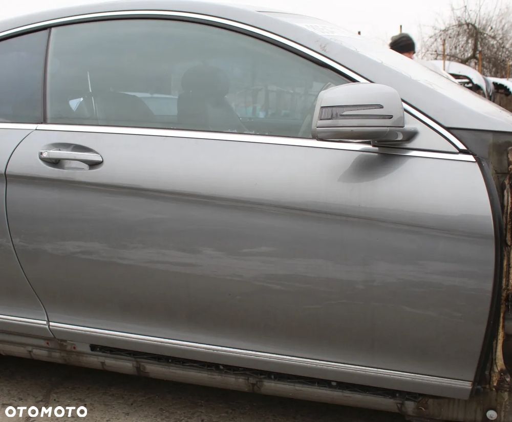 Drzwi prawe lewe stan BDB OE Mercedes W216 C216 Lift C792 gr. lakieru 120 mikron - 9