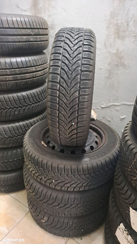 Anvelope iarna 185 65 r15 + jante tabla HYUNDAI - 1