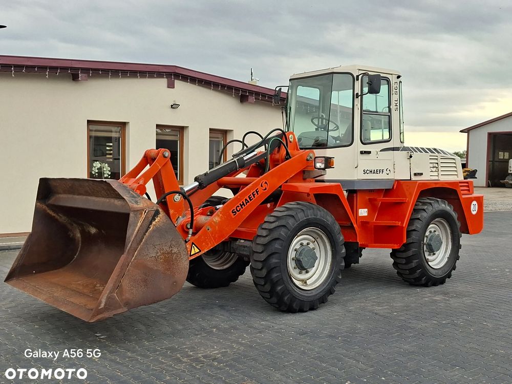 Schaeff SKL863 z Niemiec Łyżka+Widły - 4