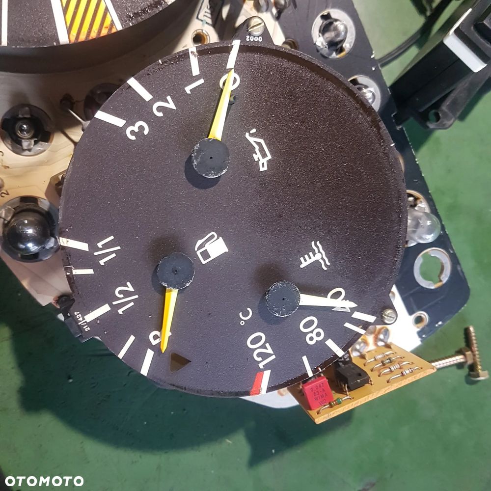 licznik obrotomierz zegary wskażnik paliwa zegarek mercedes benz w124 124 oryginał benzyna 1245427469 diesel 1245427006 - 15