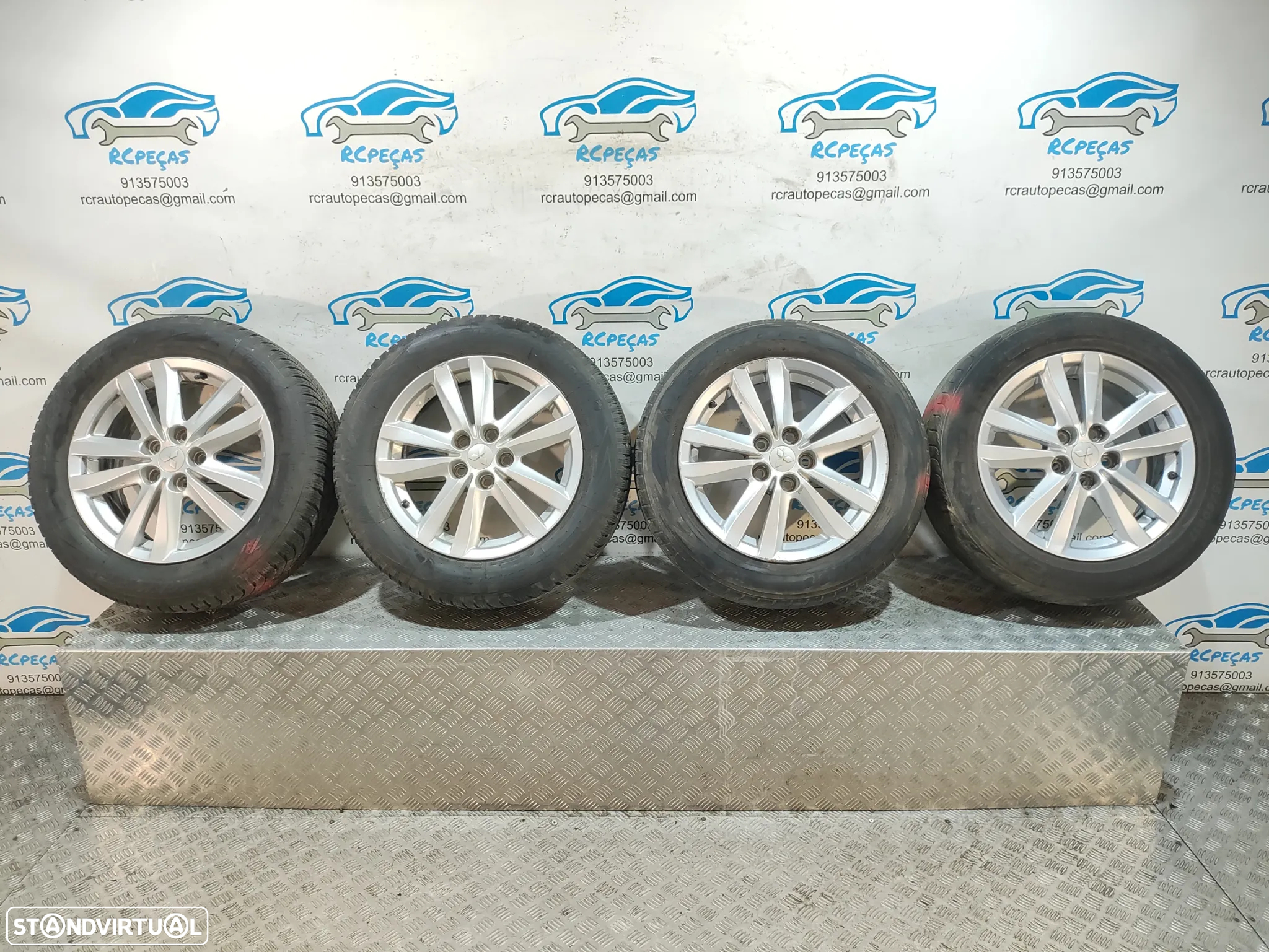 Conjunto Jantes 17 Originais Mitsubishi ASX 6,5J ET46 5x114,3 - 11