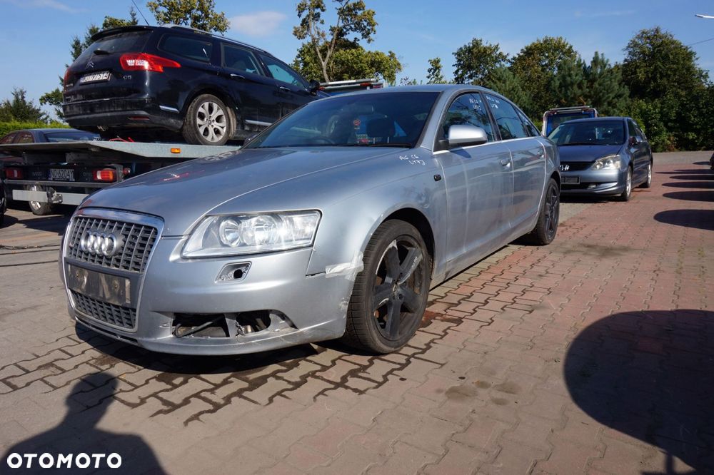 AUDI A6 C6 SEDAN 2008 LY7J 2.0 TDI BRE 140KM JQL SREBRNY na części - 1