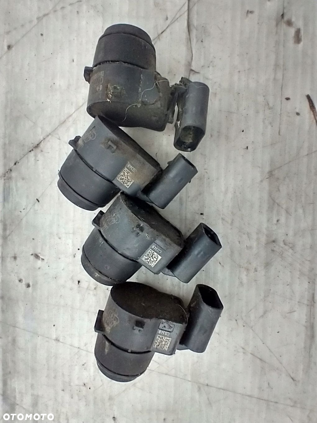 BMW 3 E92 COUPE E90 E91 E81 E87 CZUJNIK PARKOWANIA PDC TYŁ KOMPLET 9196705 - 4