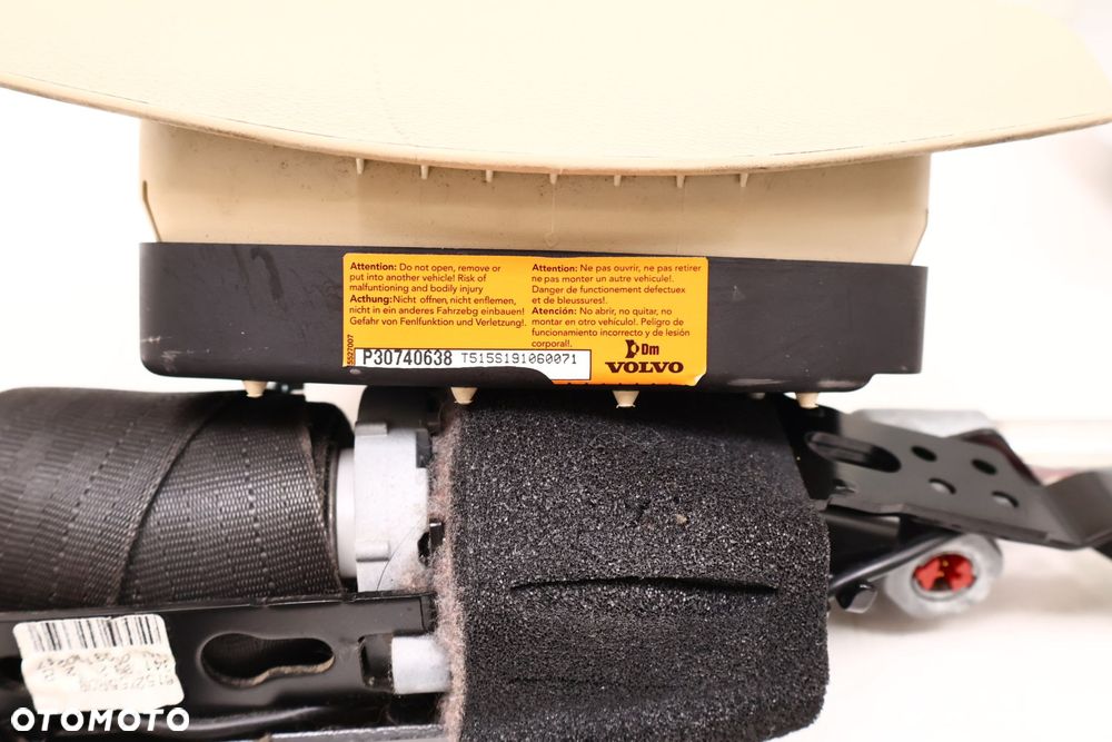 VOLVO XC60 I ZESTAW AIRBAG 31271878, 609506600D, 609506300D, 30740638 - 9