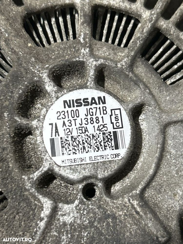 Alternator Nissan X - Trail T31 Facelift 2.0 dci 2010 - 2014 150CP 1995CC M9R Euro5 ... - 4