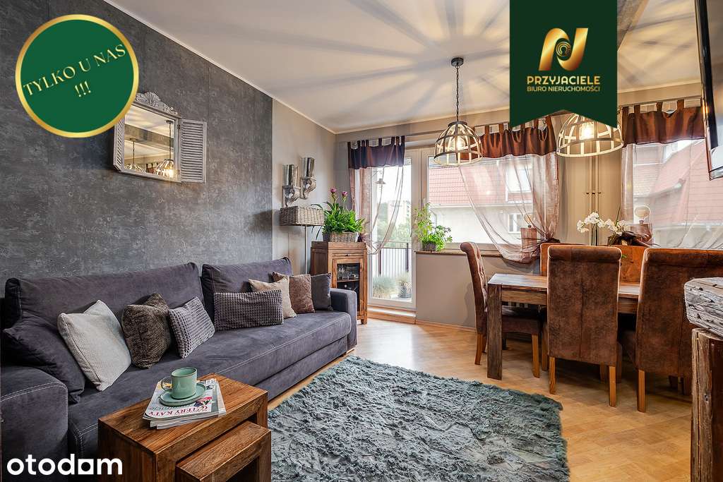 80 m², blisko SKM, dwa balkony !
