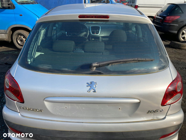 Peugeot 206 + plus 07-14 KLAPA TYLNA TYŁ bagażnika kod lakieru EZR