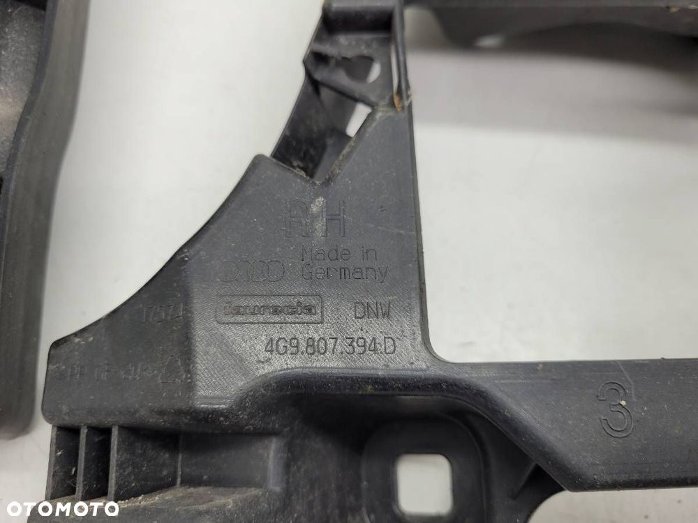 ŚLIZG ZDERZAKA TYŁ KOMPLET AUDI A6 C7 2018 KOMBI 4G9807394D - 4