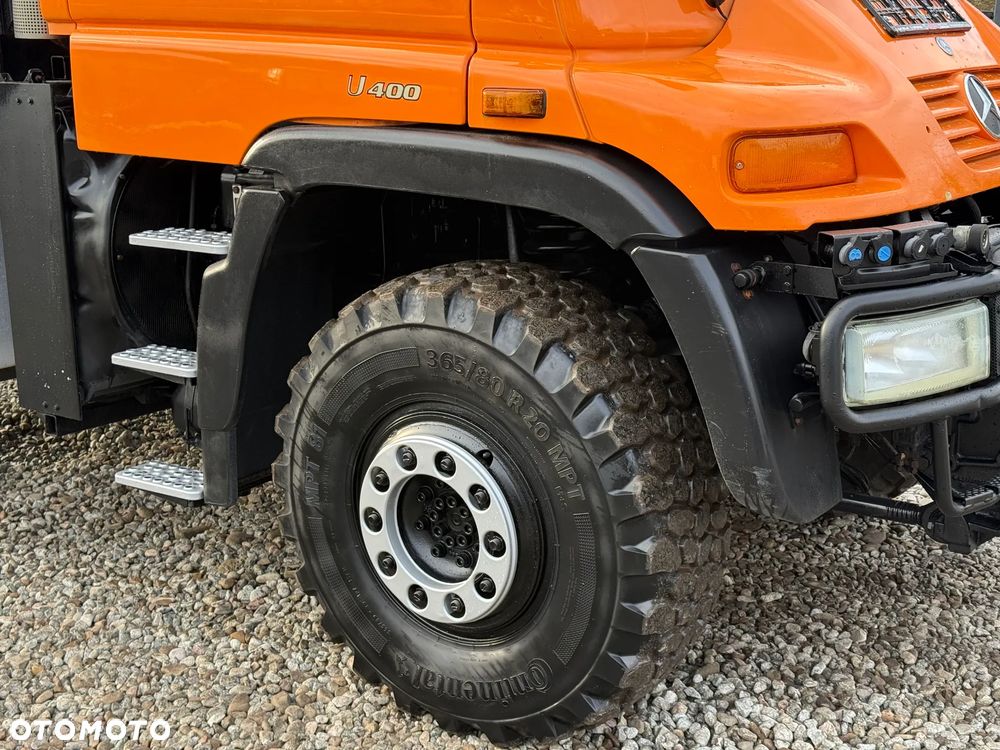 Mercedes-Benz * Mercedes Unimog U 400 * HDS HIAB 166 * Specjalny * Energetyka * Kosz do HDS * Stan Idealny - 27