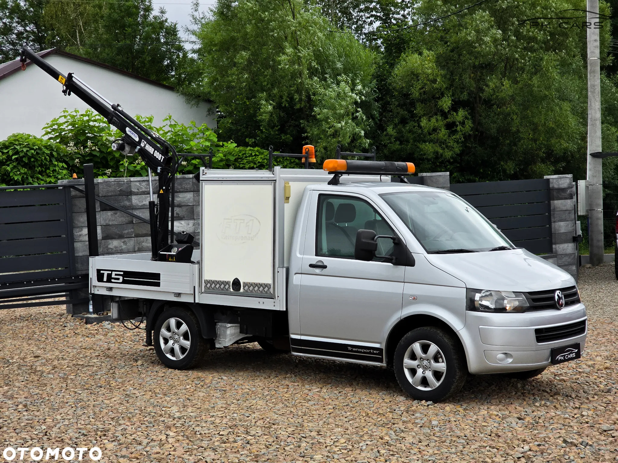 Volkswagen T5 2.0 140 KM 4X4 4 MOTION HDS HIAB KRAN - 8