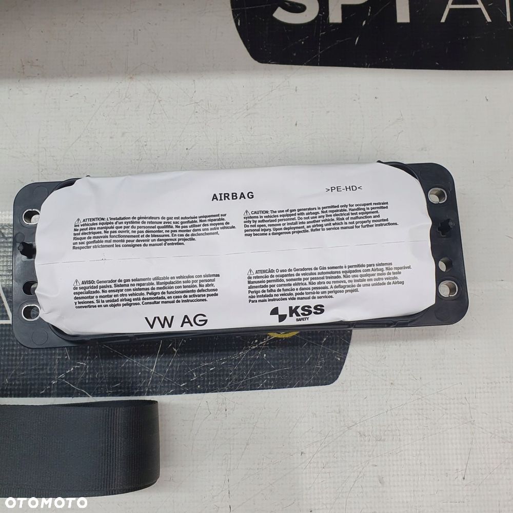 SEAT MII DESKA ROZDZIELCZA KONSOLA KOKPIT PULPIT PODUSZKI AIRBAG AIR BAG PASY KIT SET - 6