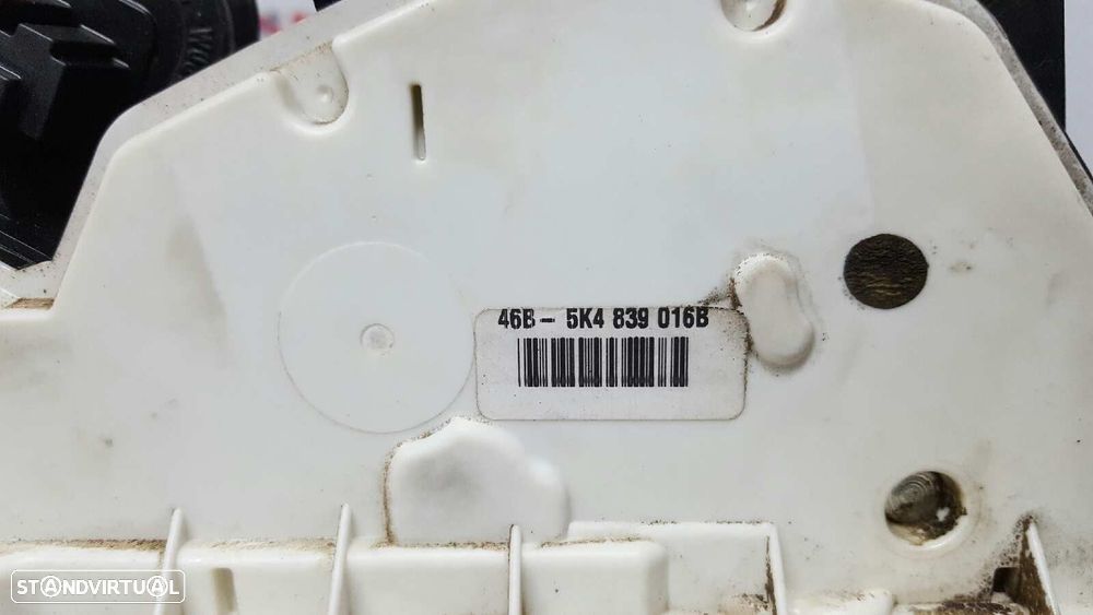 FECHADURA PORTA TRASEIRA DIREITA VOLKSWAGEN GOLF VI (5K1) ADVANCE - 2