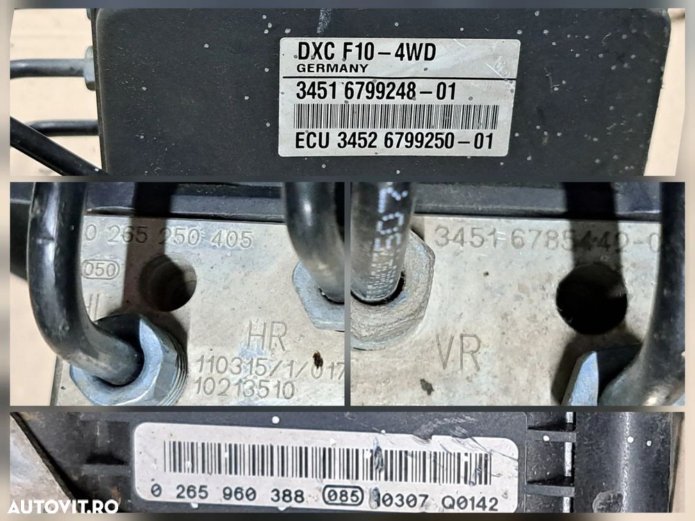 Modul unitate pompa ABS DXC pt modele 4WD originala BMW F10 F11 F12 F13 - 2