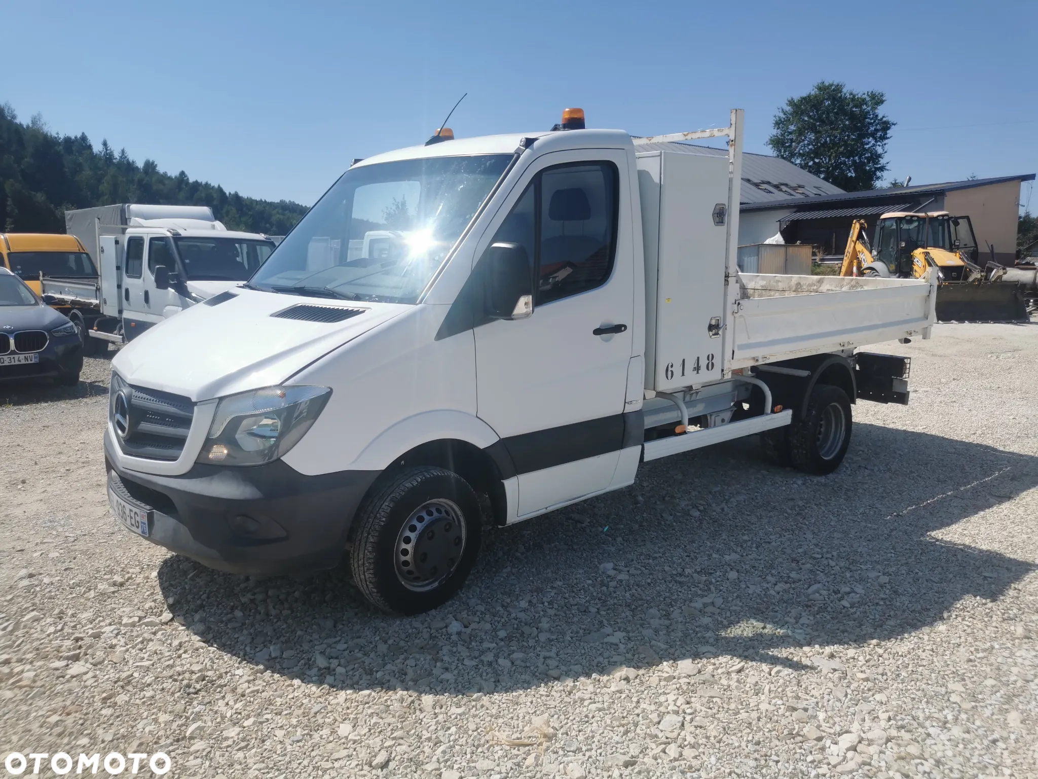 Mercedes-Benz Sprinter 514 kiper Wywrotka blizniak 2.2CDI - 140KM skrzynka sprowadzony - 16