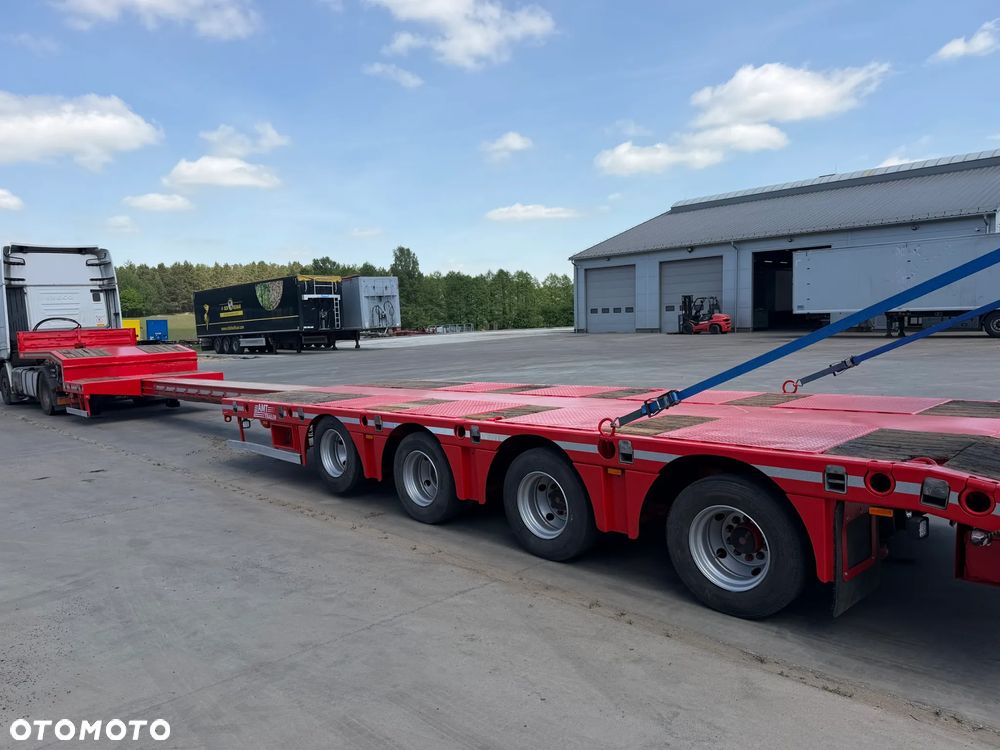 MTDK Niskopodwoziowa 4-osie Najazdy Hydrauliczne Rozciągana DMC: 58000 kg - 16