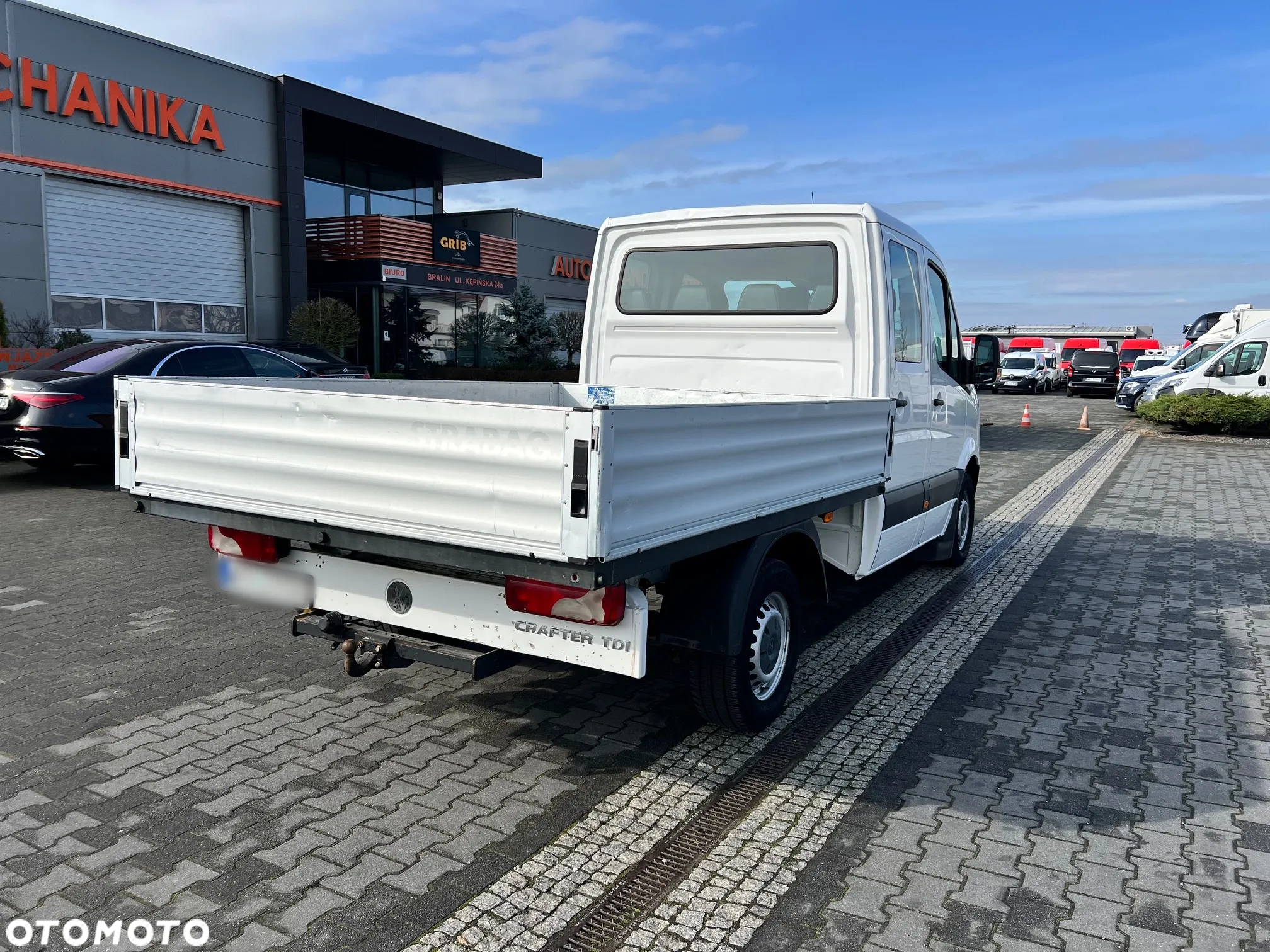 Volkswagen Crafter Doka Brygadówka Skrzynia 7-miejsc Zarejestrowany w PL - 4