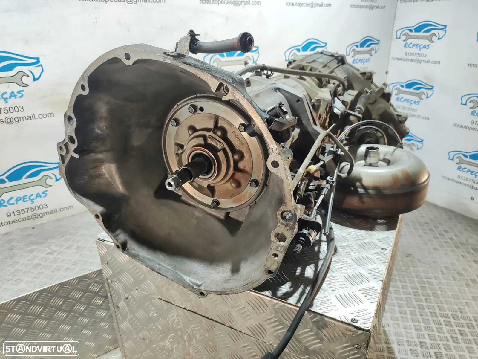 - Caixa 5 Velocidades Automática Jeep / Chrysler 247J - 4.0i V6 12v 190cv 190 cv ERH - 247J M1-B4-32 P52098871AB - Jeep Grand Cherokee II - 11