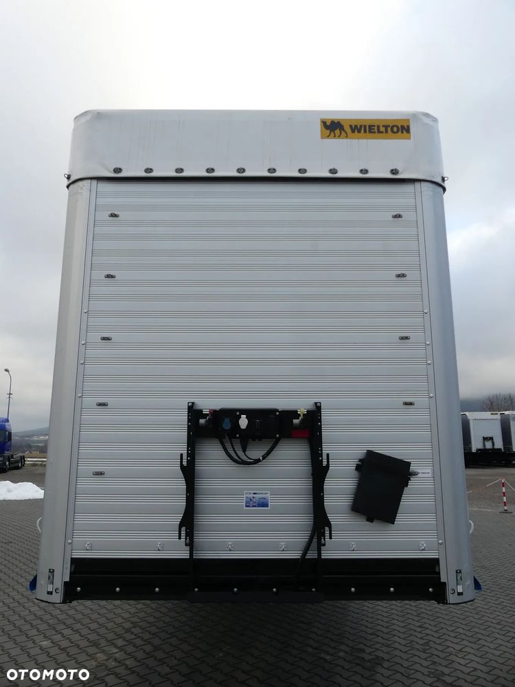 Wielton MEGA / FIRANKA / OŚ PODNOSZONA / DACH PODNOSZONY / - 17
