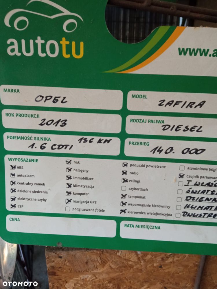 Opel Zafira 1.6 CDTI Enjoy - 9
