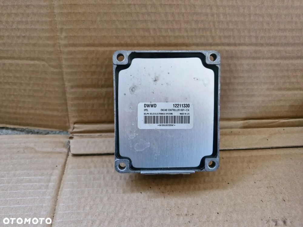 Sterownik silnika komputer Opel Astra G II 1.6 XEP 12211330 DWWD - 1