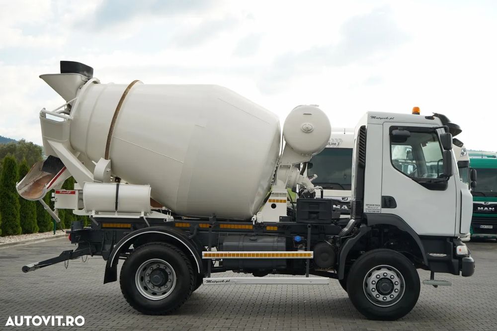 Renault KERAX / 4x4 / BETONIERĂ 5m³ / MANUALĂ / - 8