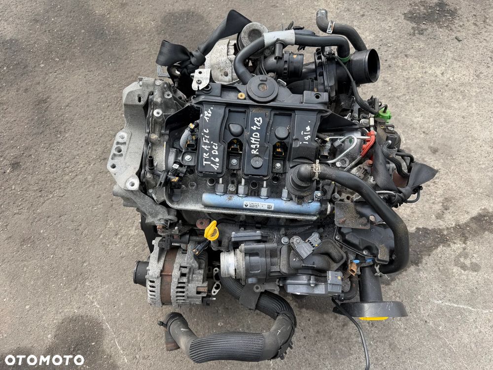 Trafic III Vivaro 1,6 DCI 16-19r silnik kompletny R9M 413 / R9M 415 - 8