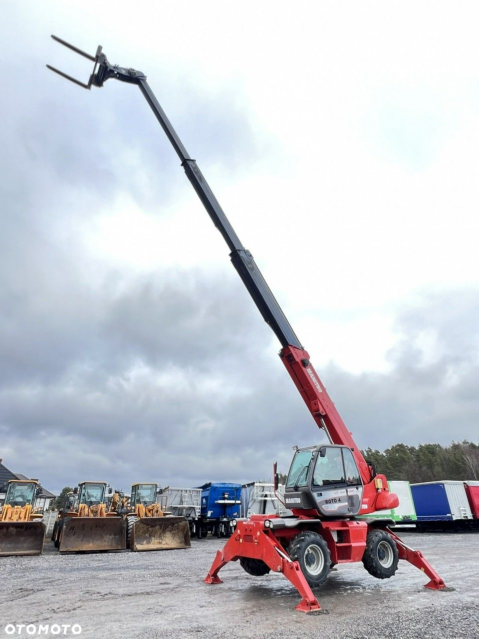Manitou MRT 1840 ROTO Turbo Ładowarka Teleskopowa Obrotowa 1850 - 3