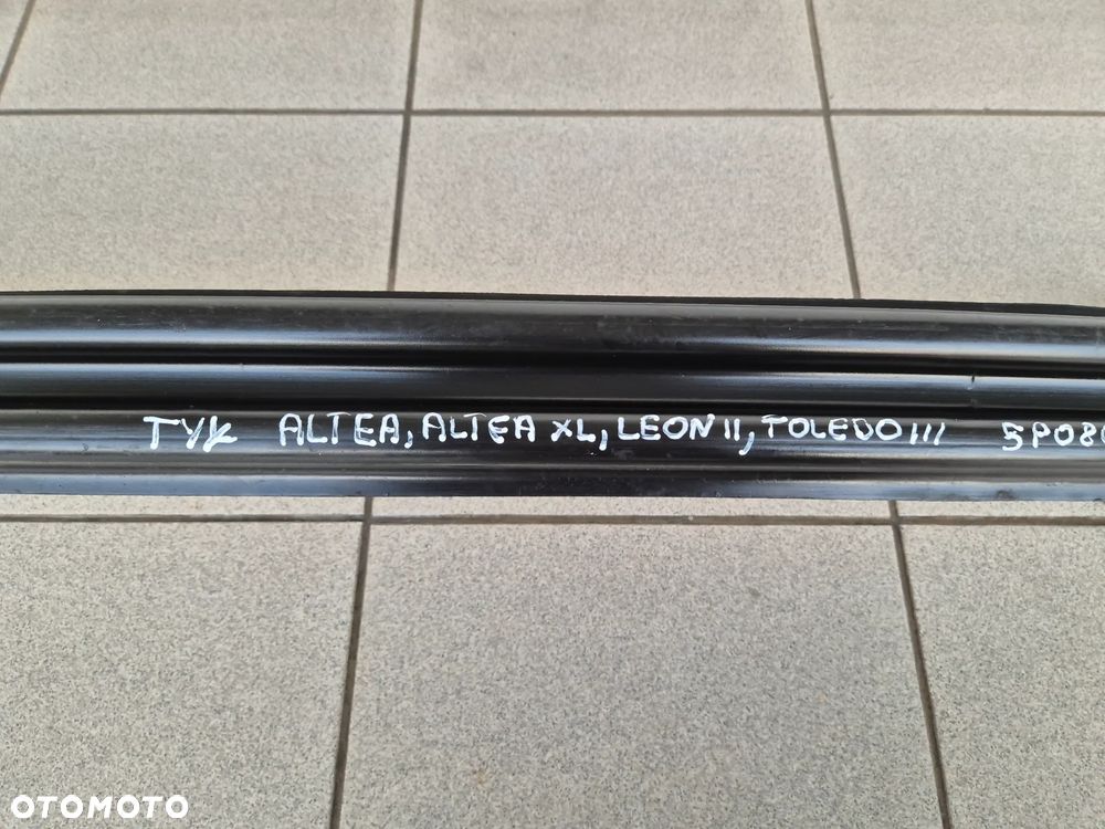 BELKA TYŁ TYLNA WZMOCNIENIE ZDERZAKA SEAT ALTEA / ALTEA XL/ TOLEDO III/ LEON II 5P0807305 - 3