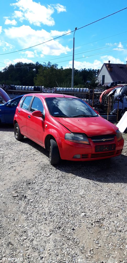 CHEVROLET AVEO 04- SILNIK 1.2b b12s1 maska drzwi zderzak klapa tył skrzynia biegów - 1