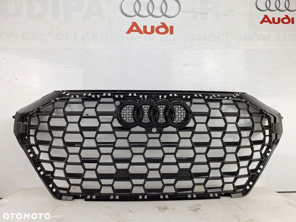 GRILL ATRAPA AUDI RSQ3 RS-Q3 83A 83F II 2019-2024 NOWY ORYGINAŁ OE BLACK - 1