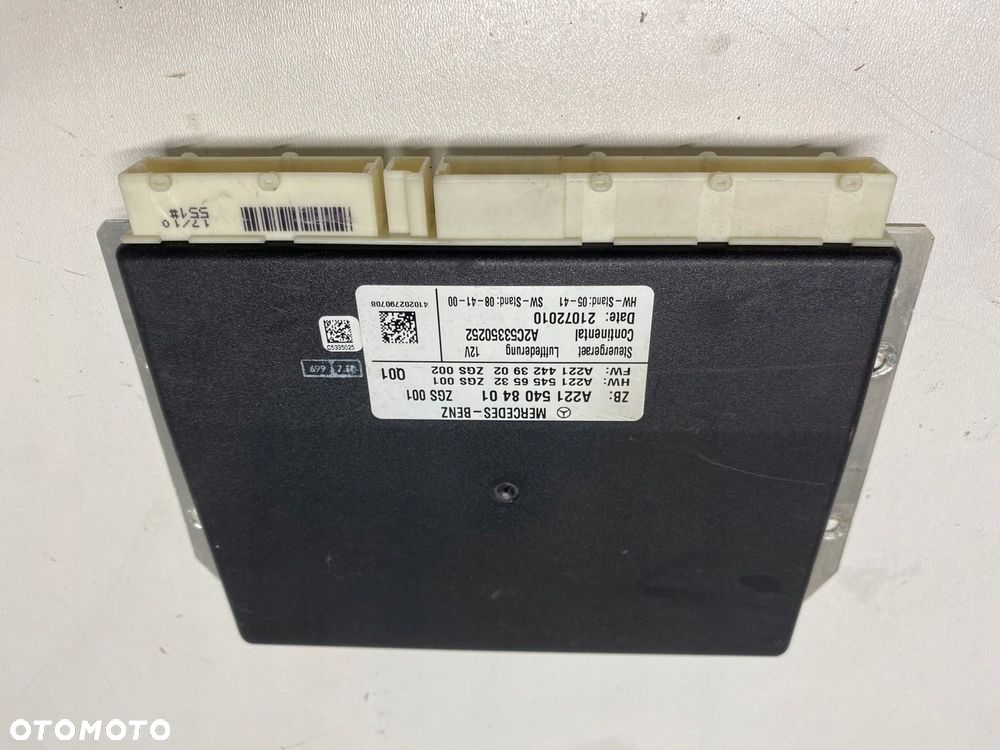 STEROWNIK AIRMATIC MERCEDES W221 S-KLASA A2215408401 - 1