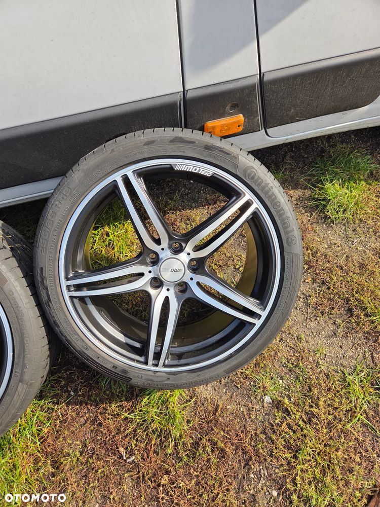 Koła letnie Felgi aluminiowe Motec MCT4-8519 19 Cali 8.5Jx19H2 5x112 ET 45 57,1 255/35R19 96Y Dot 4822 2022 Rok Continental ContiSportContact 5P - 10