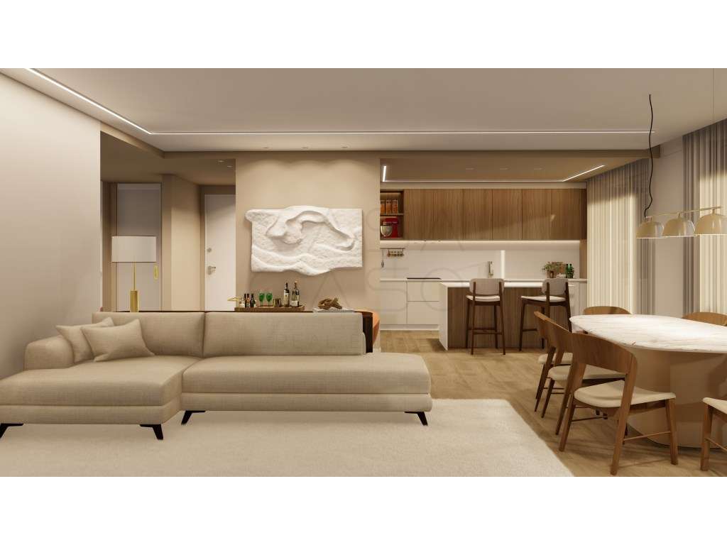 Apartamento T3 com Sotão, Suite, Varanda, Parqueamento e arrecadaçã... - Grande imagem: 3/23