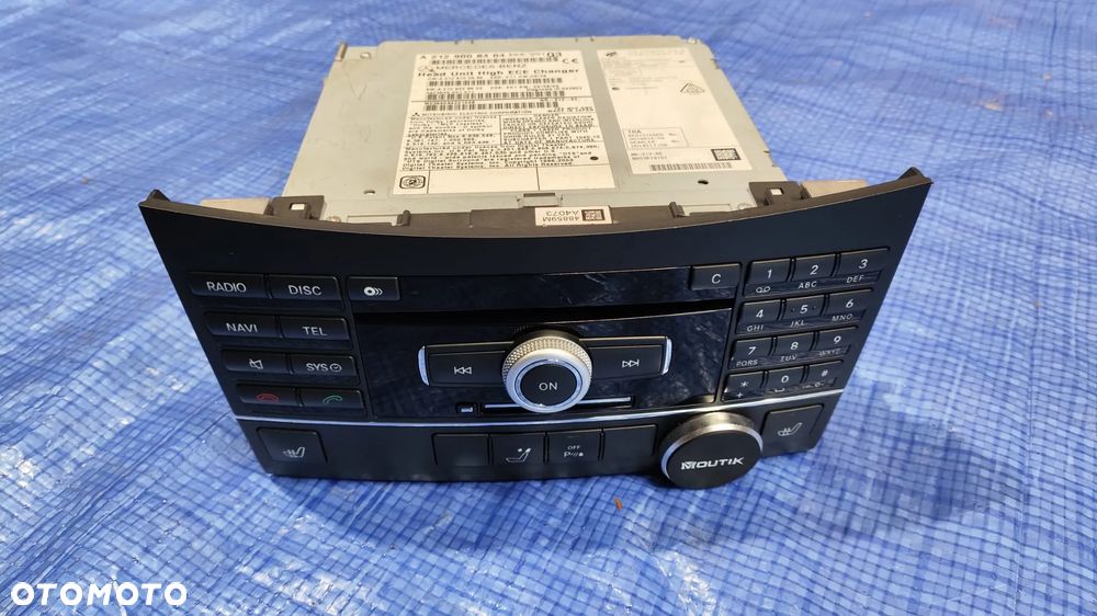 RADIO NAWIGACJA NAVI A2129008404 MERCEDES W212 W207 CLS W218 - 1