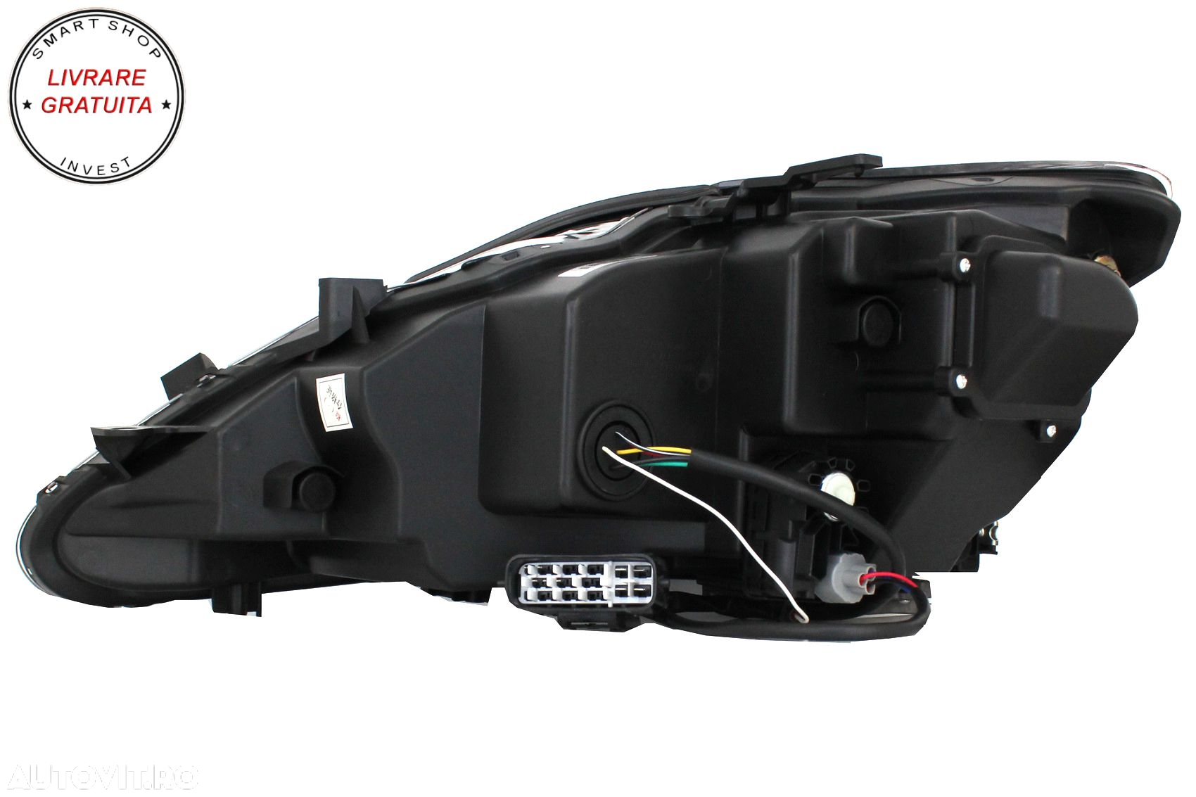 Faruri Full LED Semnal Dinamic LEXUS XE20 (2006-2013) Negru- livrare gratuita - 10