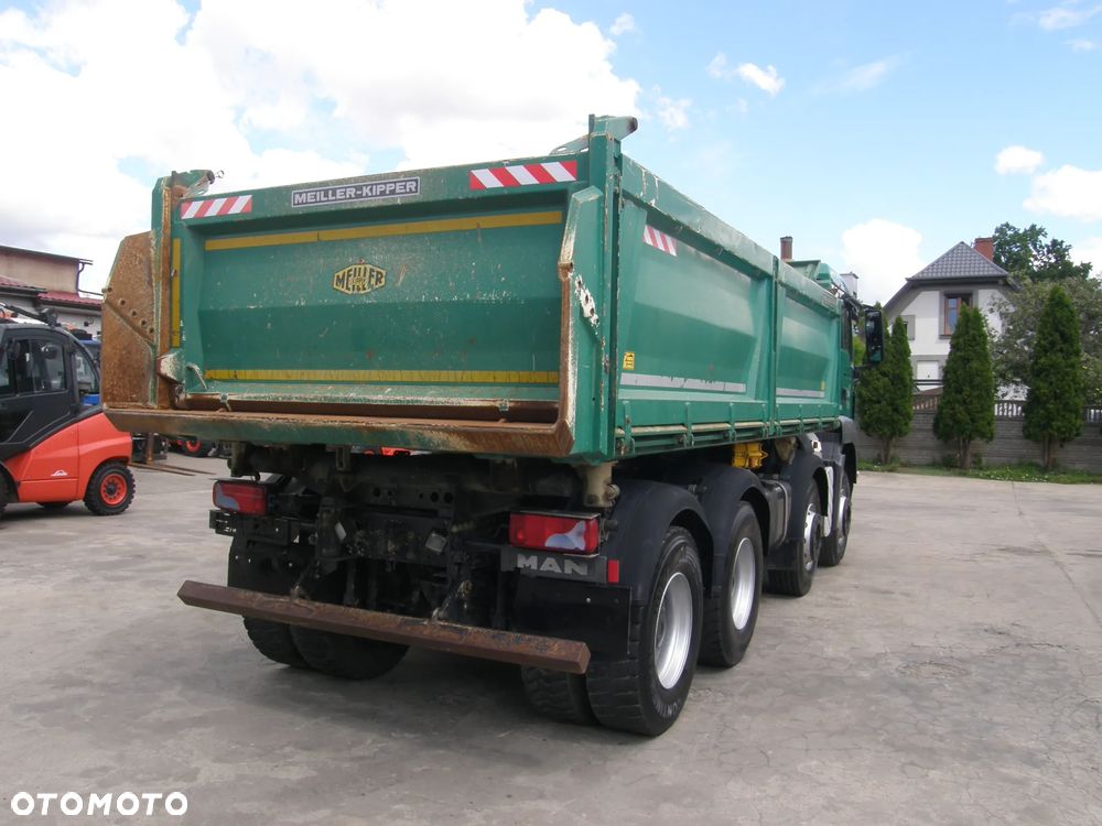 MAN TGS 35.440 8x4 2013rok manual wywrotka Meiller-Kipper z Niemiec - 13