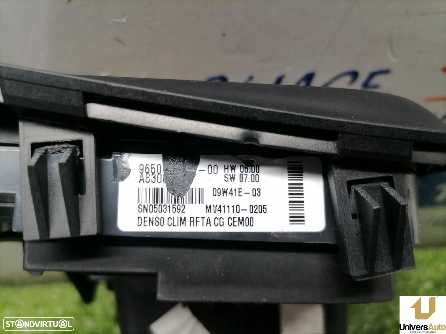COMANDO CLIMATIZADOR CITROEN C4 GRAND PICASSO I 2010 - - 3