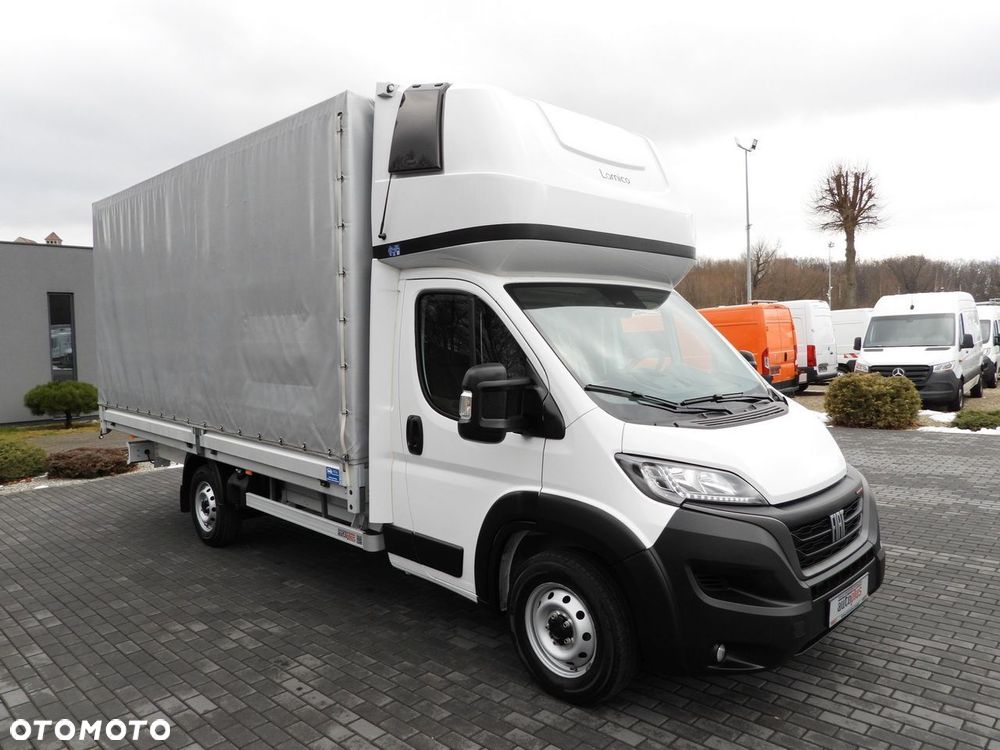Fiat DUCATO PLANDEKA 10 PALET WEBASTO TEMPOMAT LEDY KLIMATYZACJA  180KM - 5