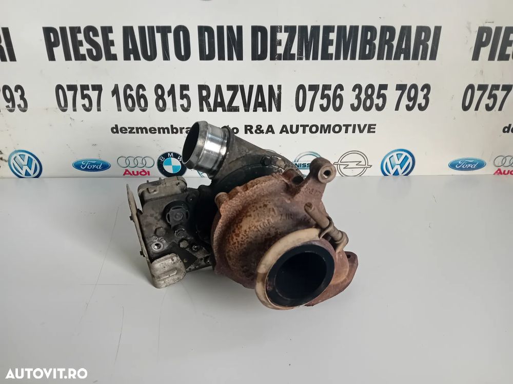 Turbina Turbo Peugeot 4007 C-Crosser Outlander 2.2 4HN | 9684849580 | Testată Cu Garanție - 2