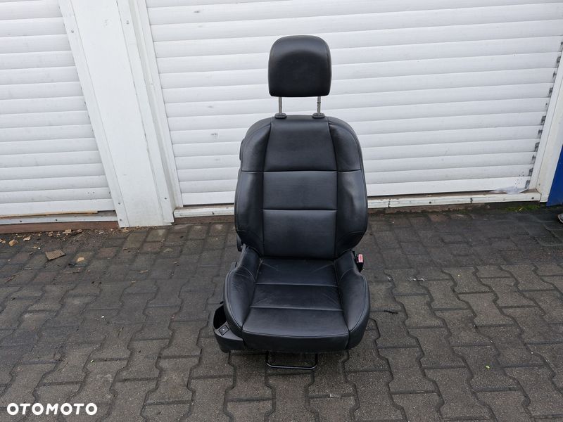 peugeot 307 cc cabrio fotel prawy przód pasażera podgrzewany skóra eu - 1