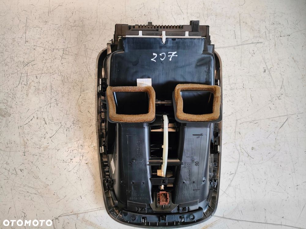 PEUGEOT 207 06- 1.6 HDI KRATKA NAWIEWU ŚRODKOWA WYSWIETLACZ 9664483980 - 5