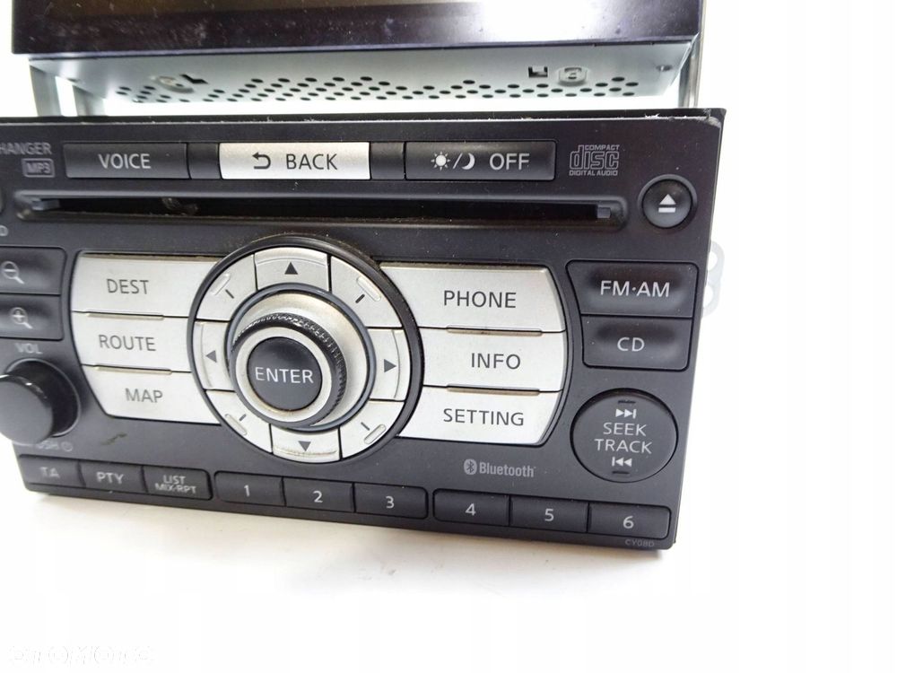 radio cd wyświetlacz nissan x-trail t31 - 4
